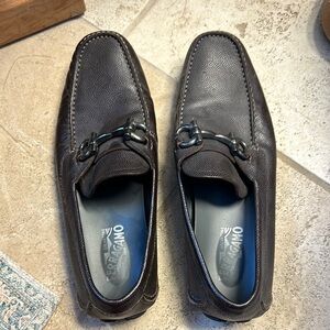 Salvatore Ferragamo Men's Brown Loafers